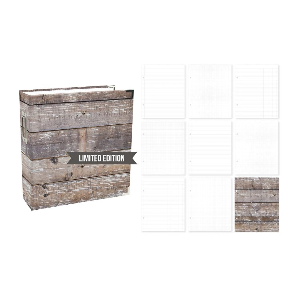 Simple Stories - Sn@p - Cedar - Binder   6x8"