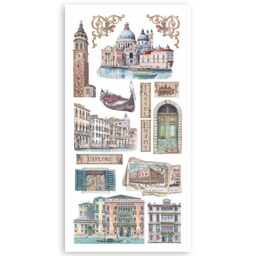 Stamperia - Venice City of Art - Doublefaced Paper cut outs