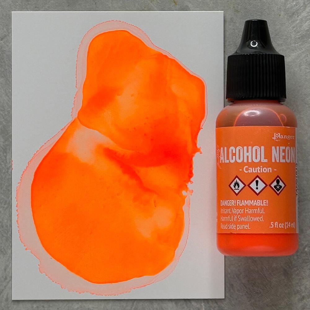 Tim Holtz - Alcohol Ink - Neon - Caution