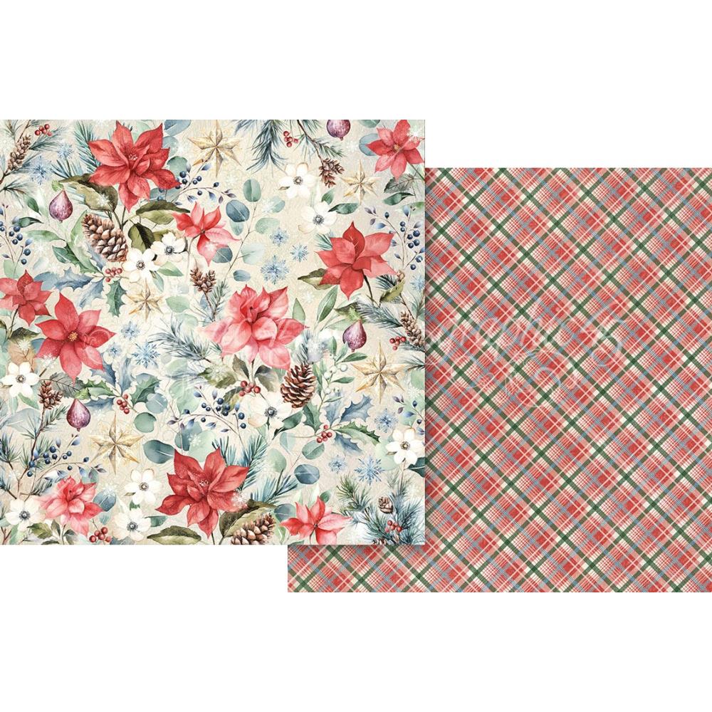 Graphic 45 - Deck The Halls - Mistletoe Kisses - 12x12"