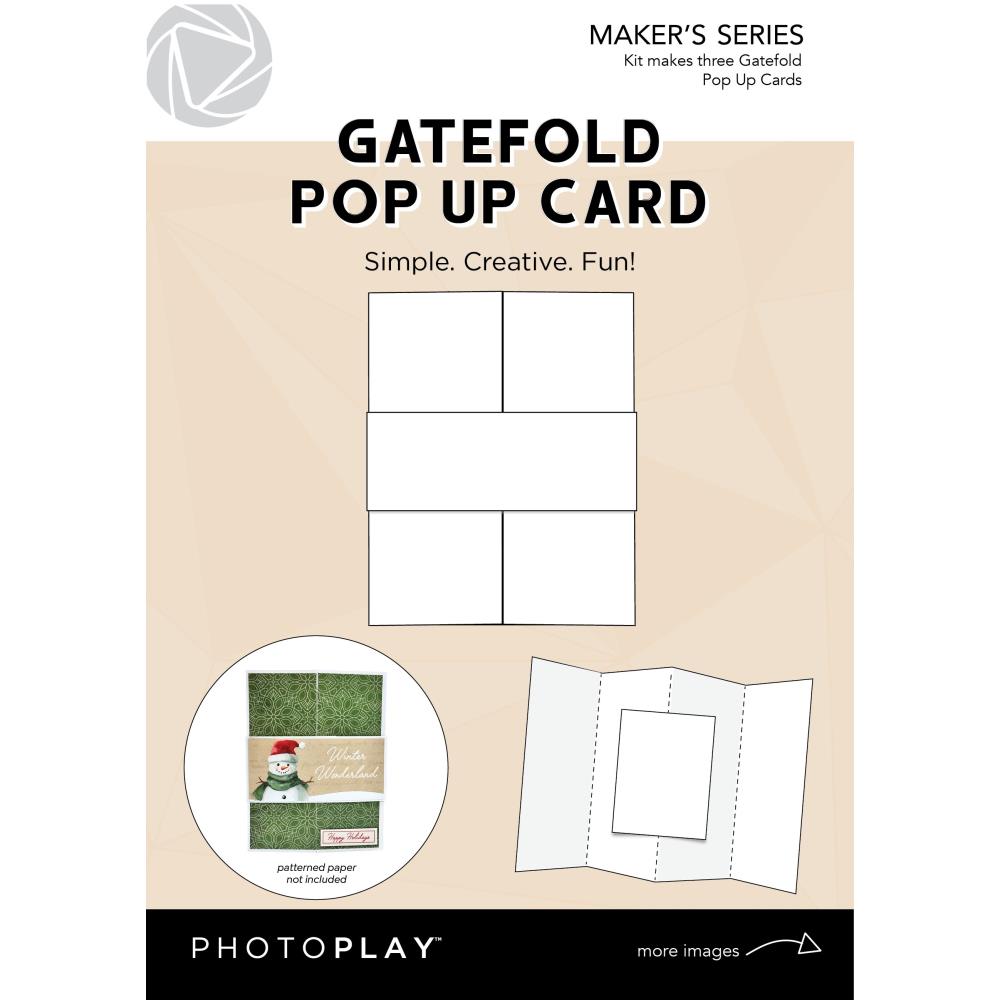 PhotoPlay Maker's Series Pop-Up Card - A2 Gatefold Pop-Up Card
