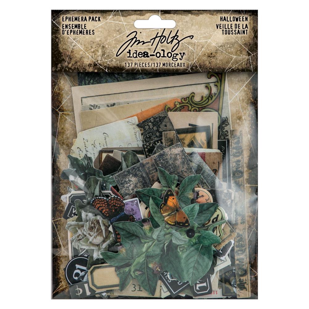Tim Holtz - Idea-Ology - Ephemera Pack - Halloween