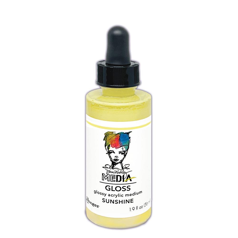 Dina Wakley Media - Gloss Medium - Sunshine