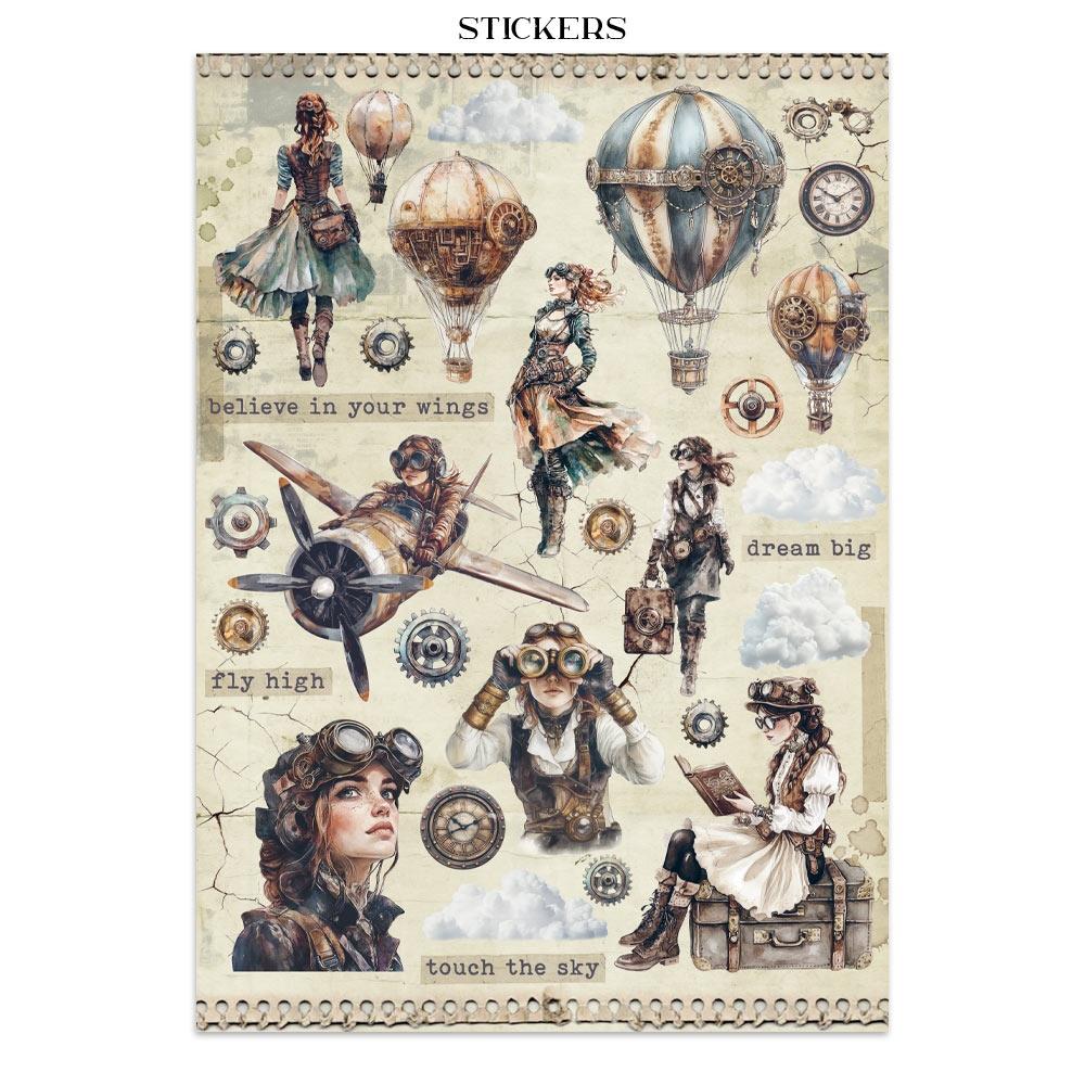 Stamperia - Junk Journal - Voyages Fantastique