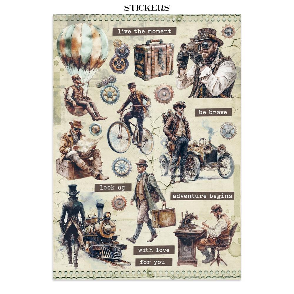 Stamperia - Junk Journal - Voyages Fantastique