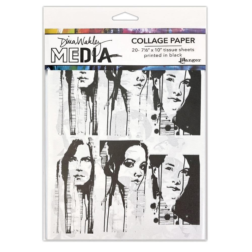 Dina Wakley Media - Collage Paper - Photo Transfers