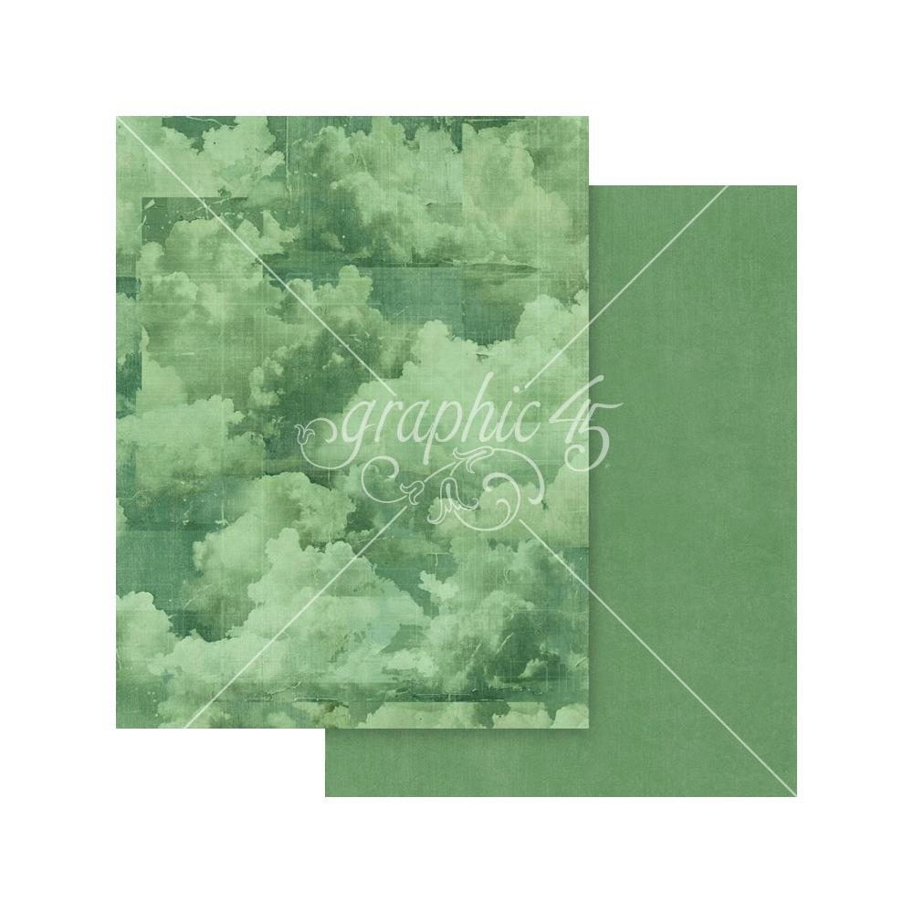 Graphic 45 - Journaling Through Time - Patterns & Solids Paper Pad - 8,5 x 11"