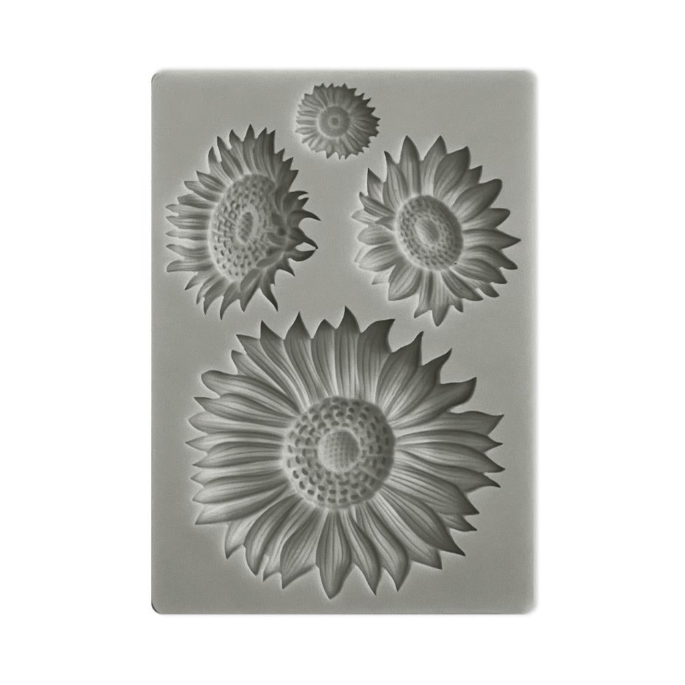 Stamperia  - Silicon Mould -  Sunflower Art - Sunflower - A6