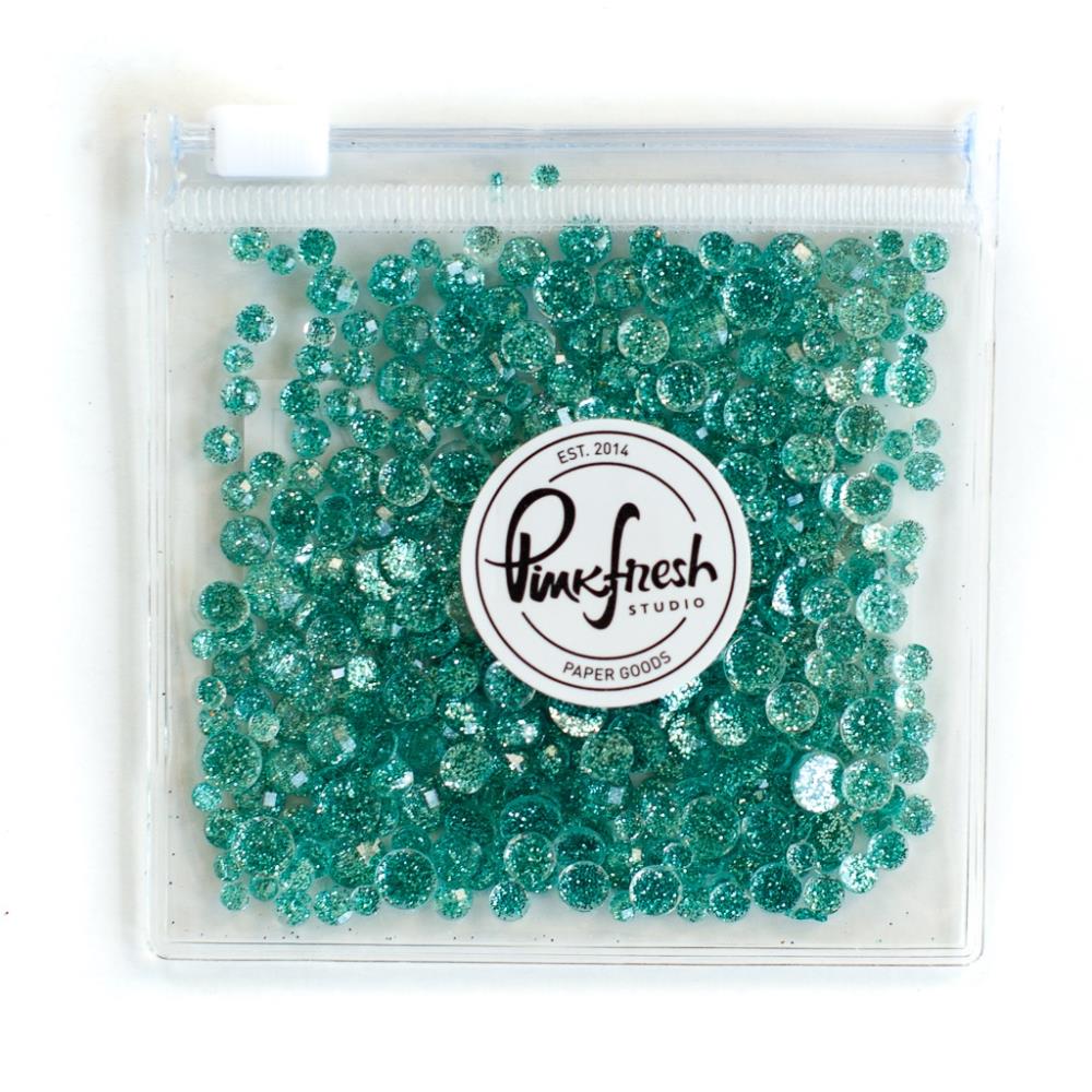 Pinkfresh - Glitter Drops - Aqua
