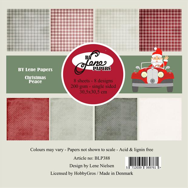 By Lene - Christmas Peace - Paper Pack 12 x 12"