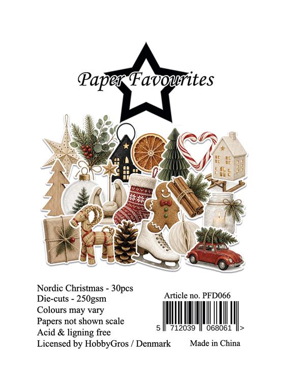 Paper Favourites - Die Cuts - Ephemera - Nordic Christmas