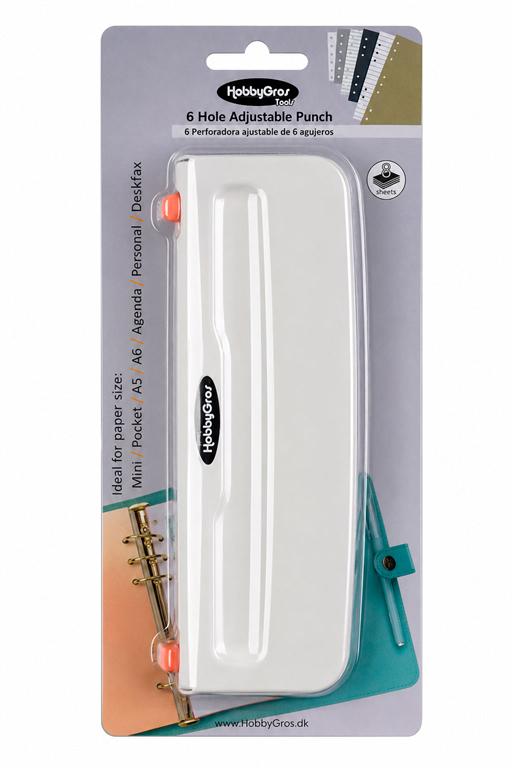 HobbyGros - Tools - 6 Hole Punch