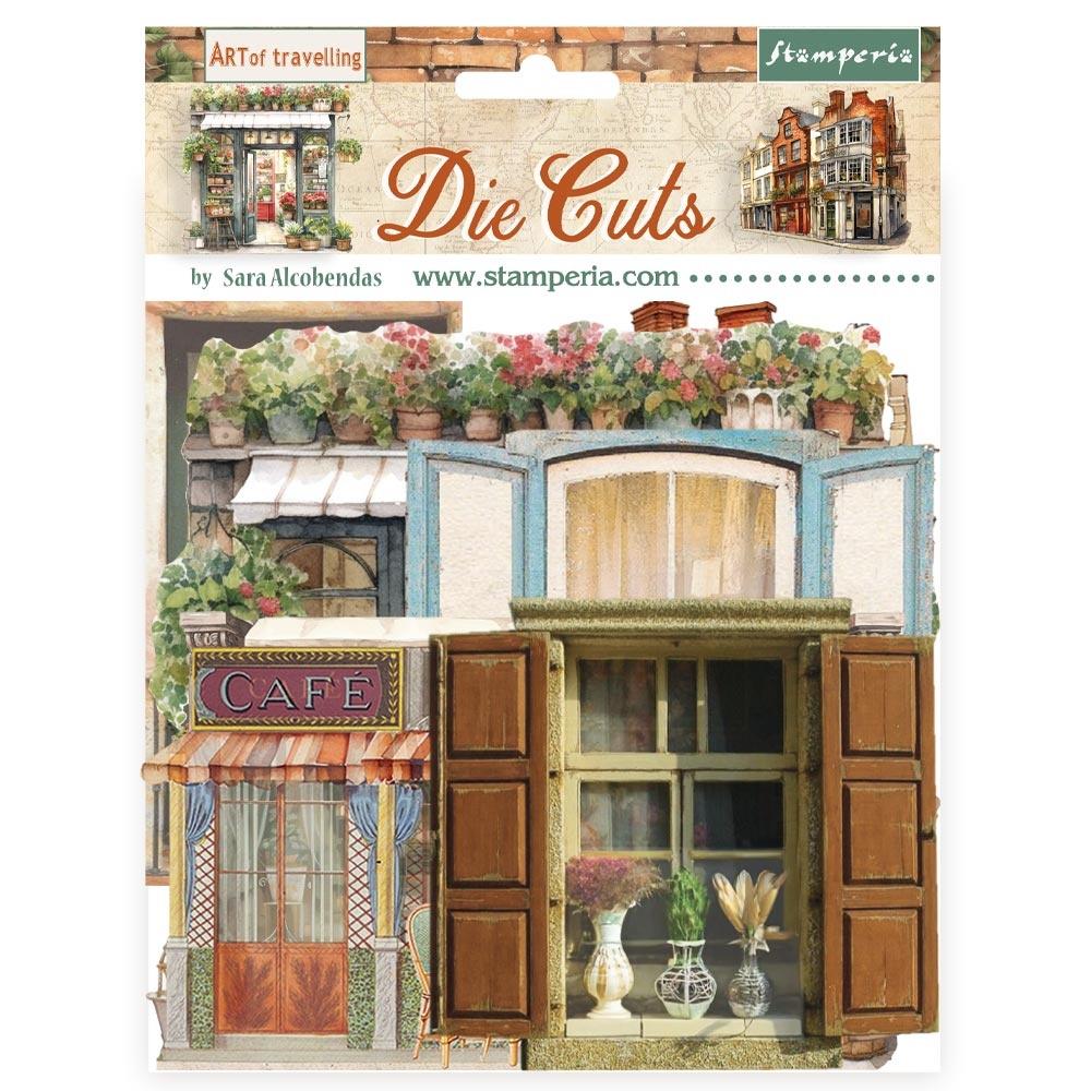 Stamperia  - Art of travelling - Die Cuts