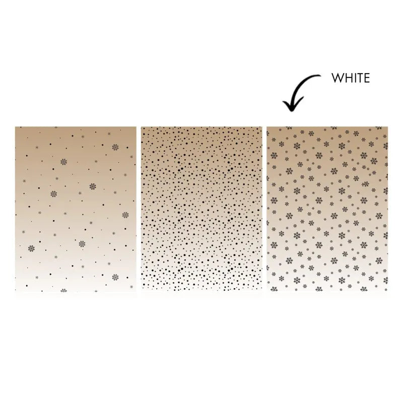 Studio Light - Essentials Acetate sheet - Snowflakes White