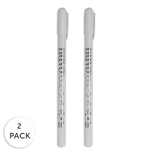 Nuvo - 2 Pack- White Gel Pens