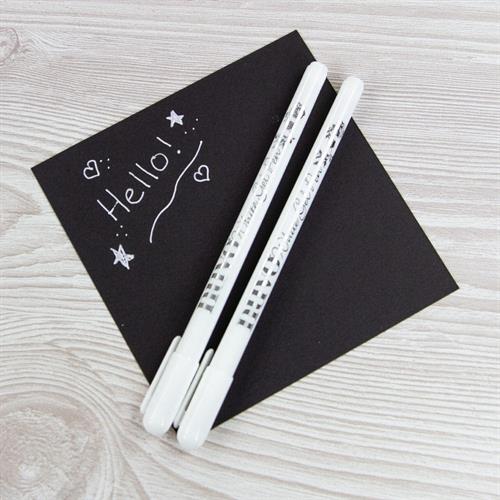 Nuvo - 2 Pack- White Gel Pens