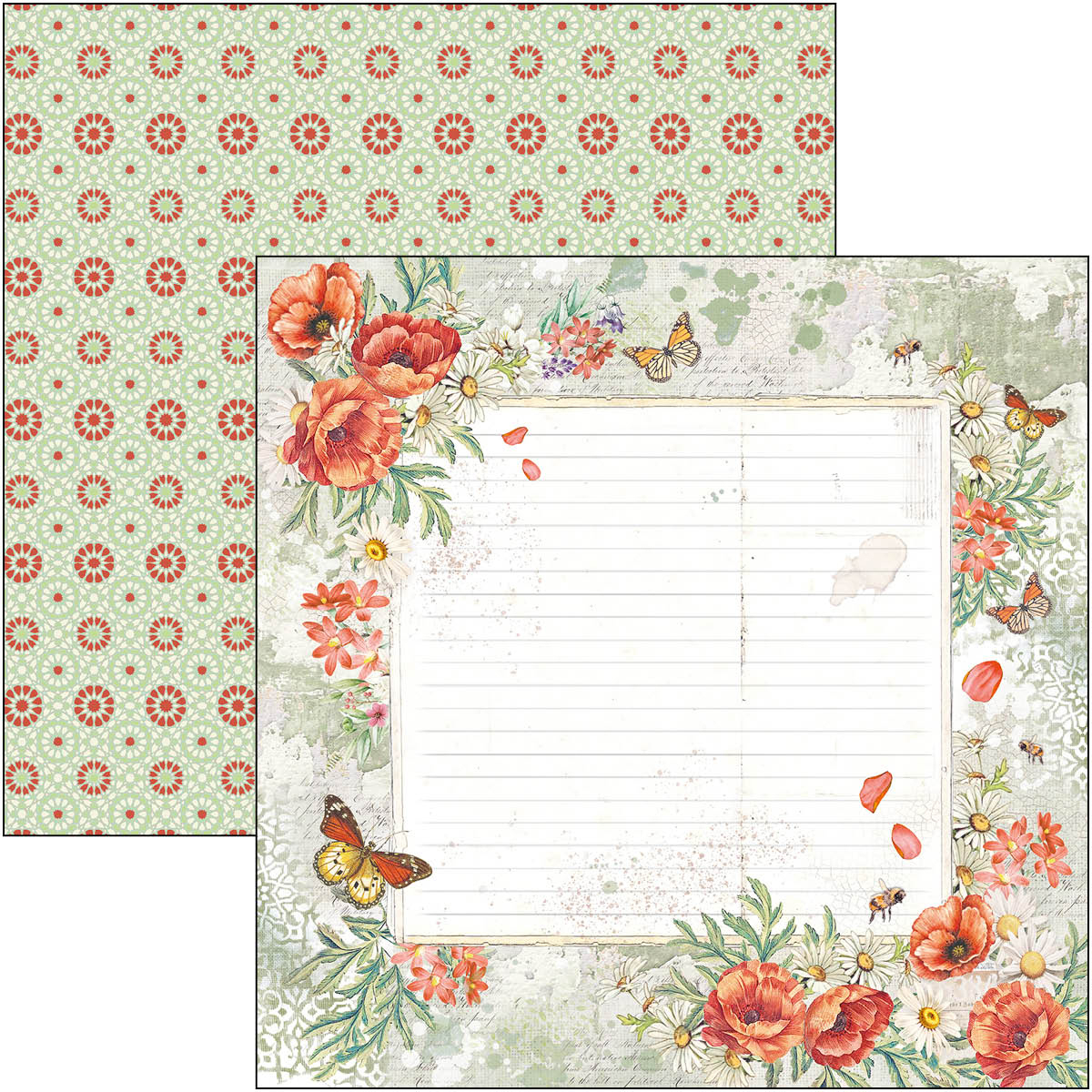 Ciao Bella - Enchanted Land - Paper Pack (12 ark) 12 x 12"