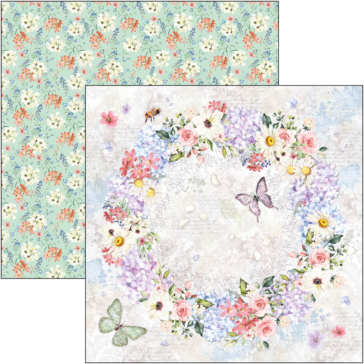 Ciao Bella - Enchanted Land - Paper Pack (8 ark) 12 x 12"