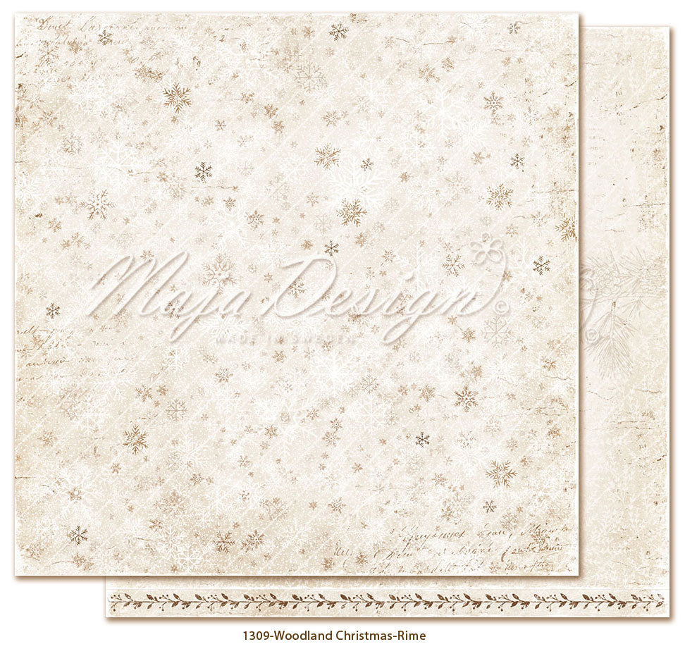 Maja Design - Woodland Christmas - Collection Pack m/monochrome ark - 12 x 12"