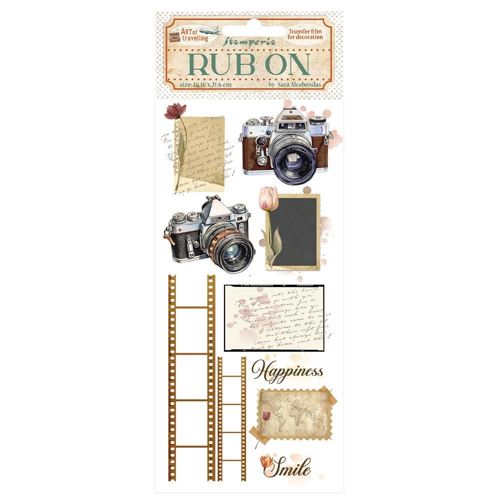 Stamperia - Rub Ons - Art of travelling - Photography