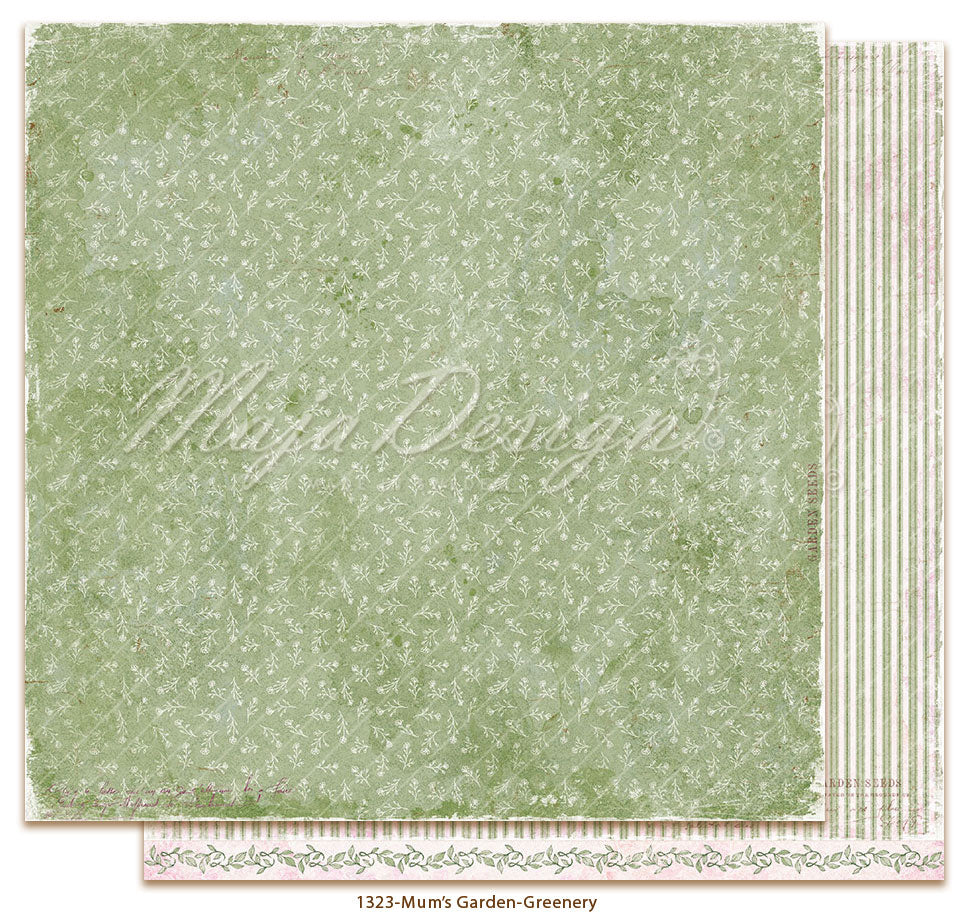 Maja Design - Mum's Garden - Greenery -  12 x 12"