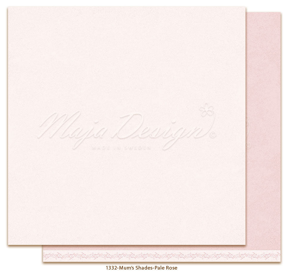 Maja Design - Mum's Garden - Collection Pack m/monochrome ark - 12 x 12"