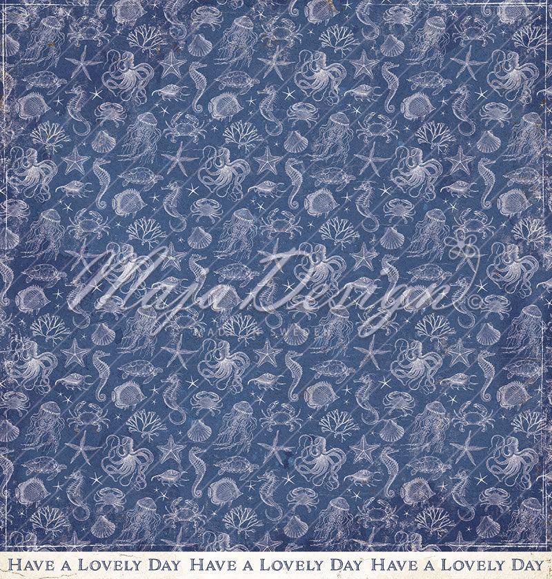 Maja Design - Seaside - The ocean -  12 x 12"