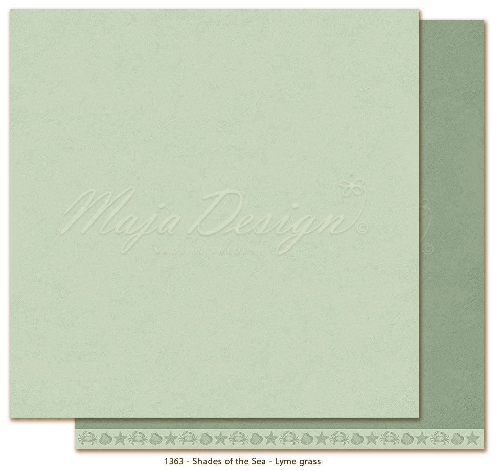 Maja Design - Seaside - Mono - Lyme grass  12 x 12"