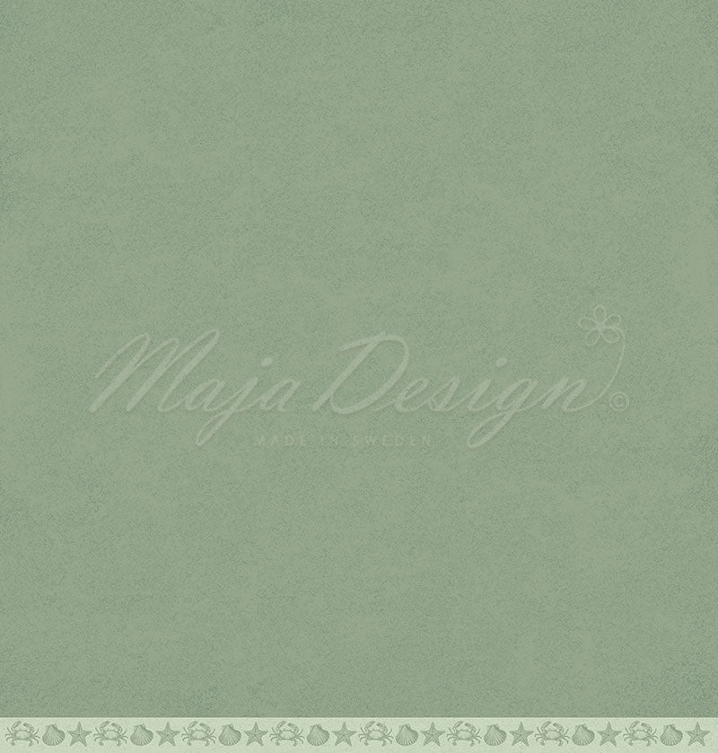 Maja Design - Seaside - Mono - Lyme grass  12 x 12"