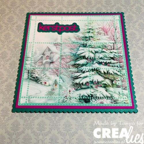 Crealies - Dies - Postage Stamp Sheet - Square Taylor