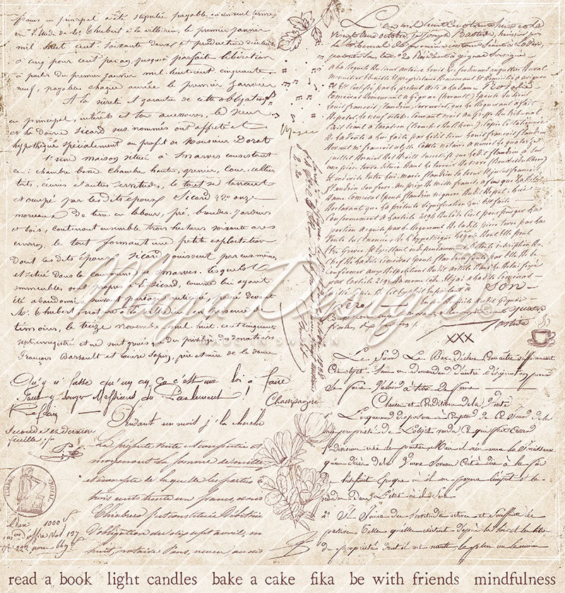 Maja Design - Hygge - Simple things -  12 x 12"