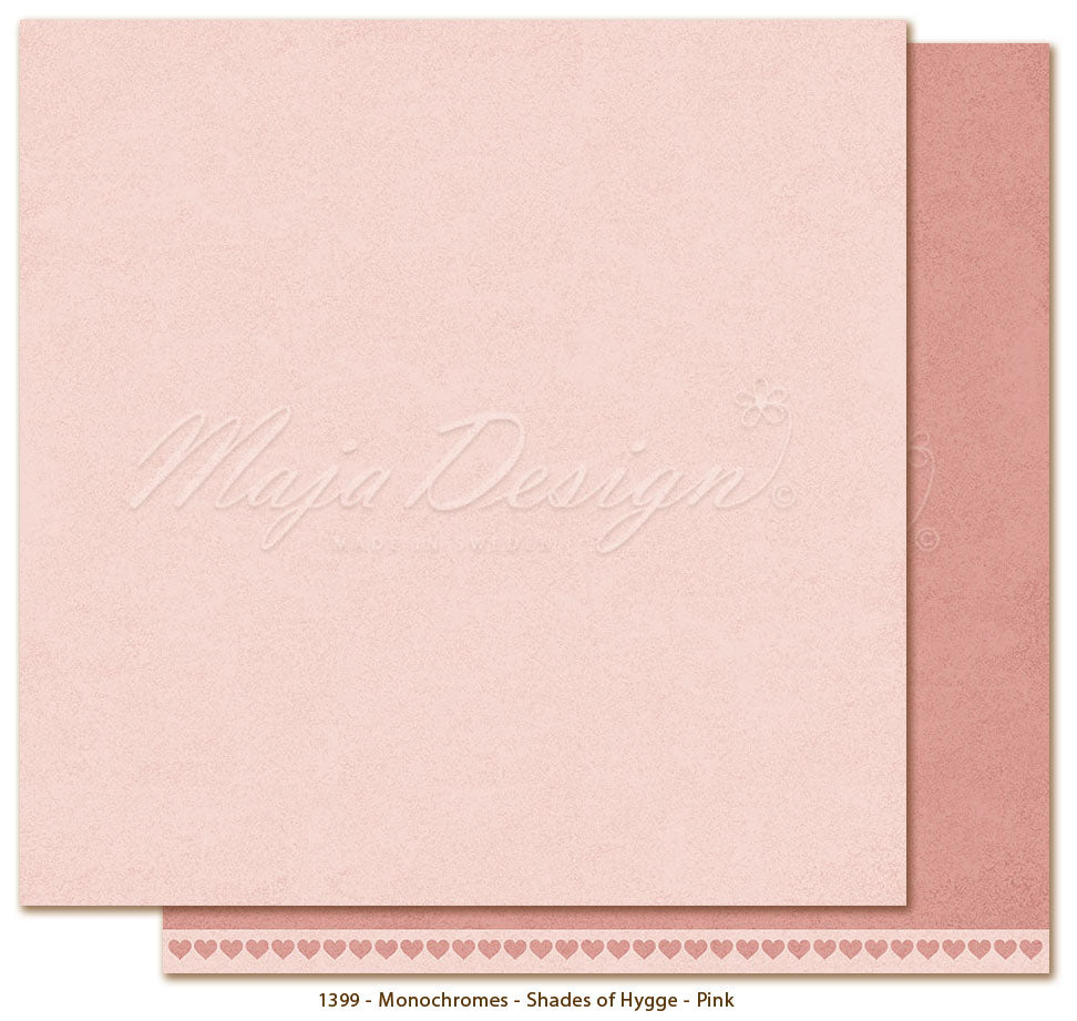 Maja Design - Shades of Hygge - Pink    12 x 12"