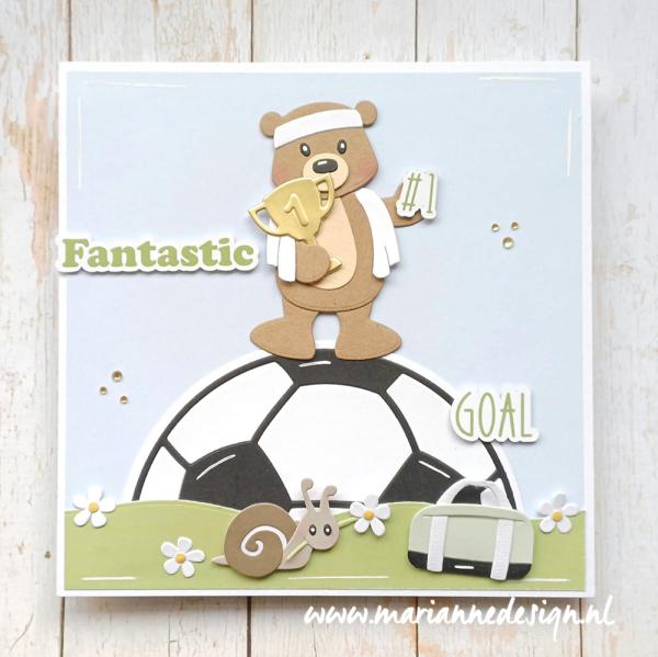 Marianne Design - Dies - Soccer ball