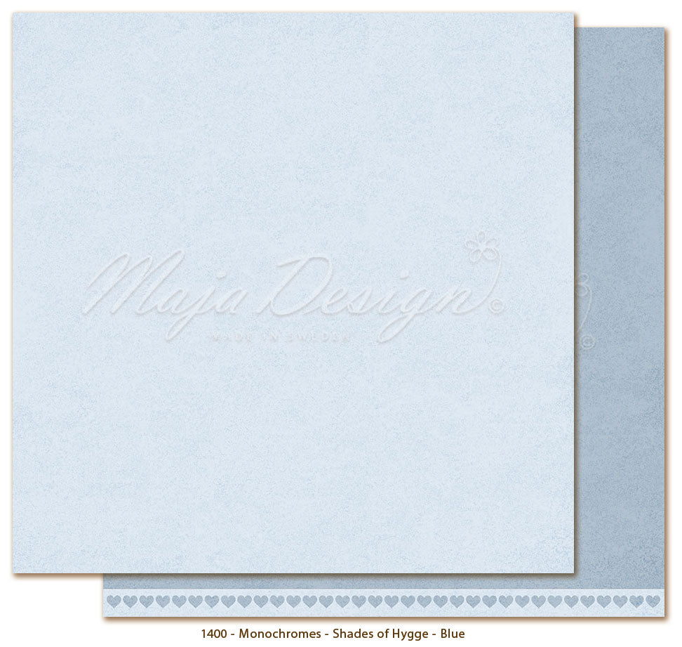 Maja Design - Shades of Hygge - Blue    12 x 12"