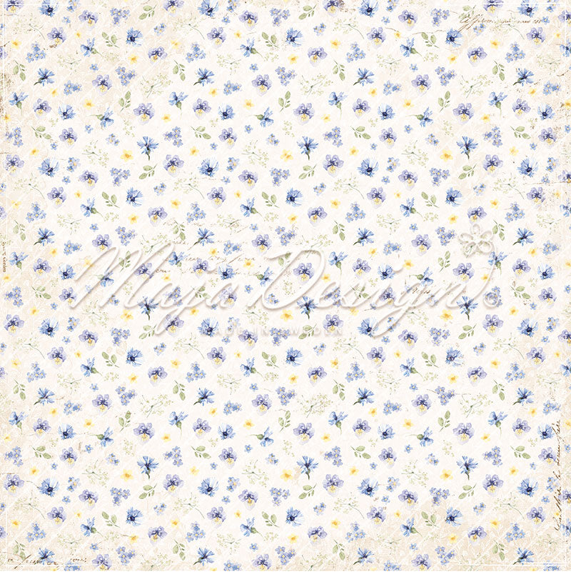 Maja Design - Spring Garden - Cornflower & Iris -  12 x 12"