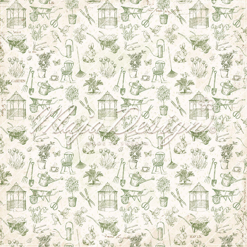 Maja Design - Spring Garden - Haven  -  12 x 12"