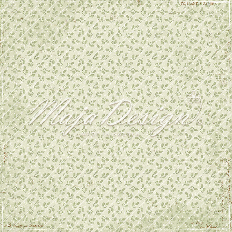 Maja Design - Spring Garden - Greenery  -  12 x 12"