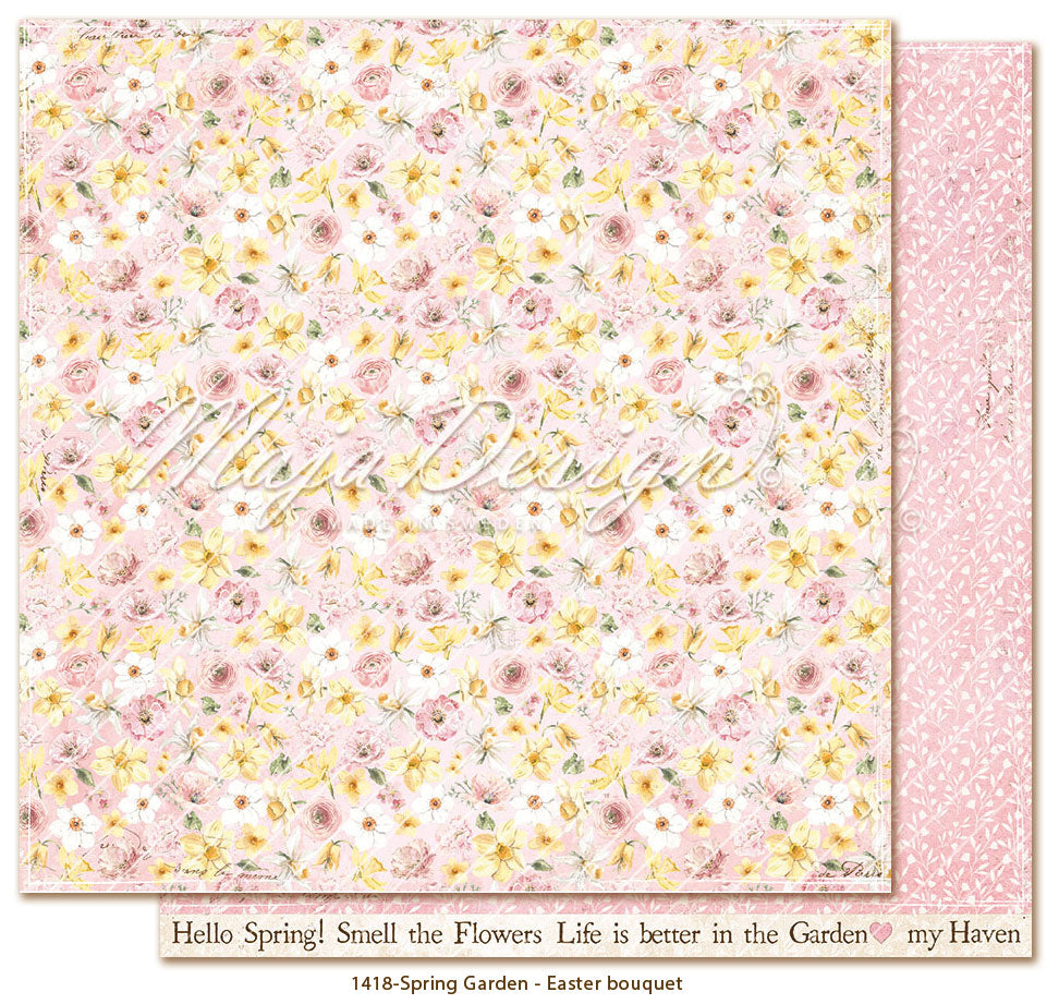 Maja Design - Spring Garden - Collection Pack m/monochrome ark - 12 x 12"