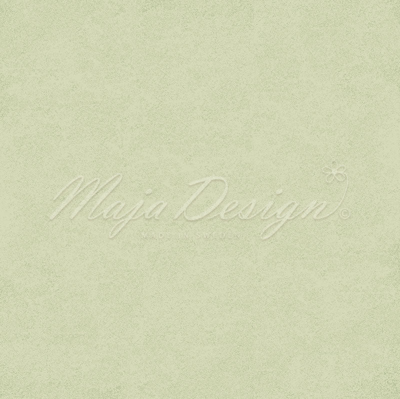 Maja Design - Spring Garden - Mono - Bud Green - 12 x 12"