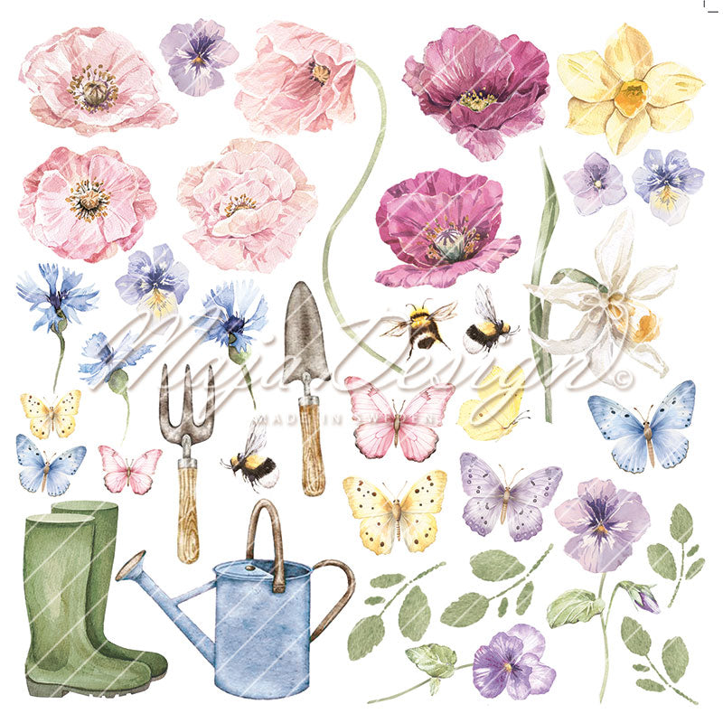 Maja Design - Spring Garden - Paper Pack - 6 x 6"