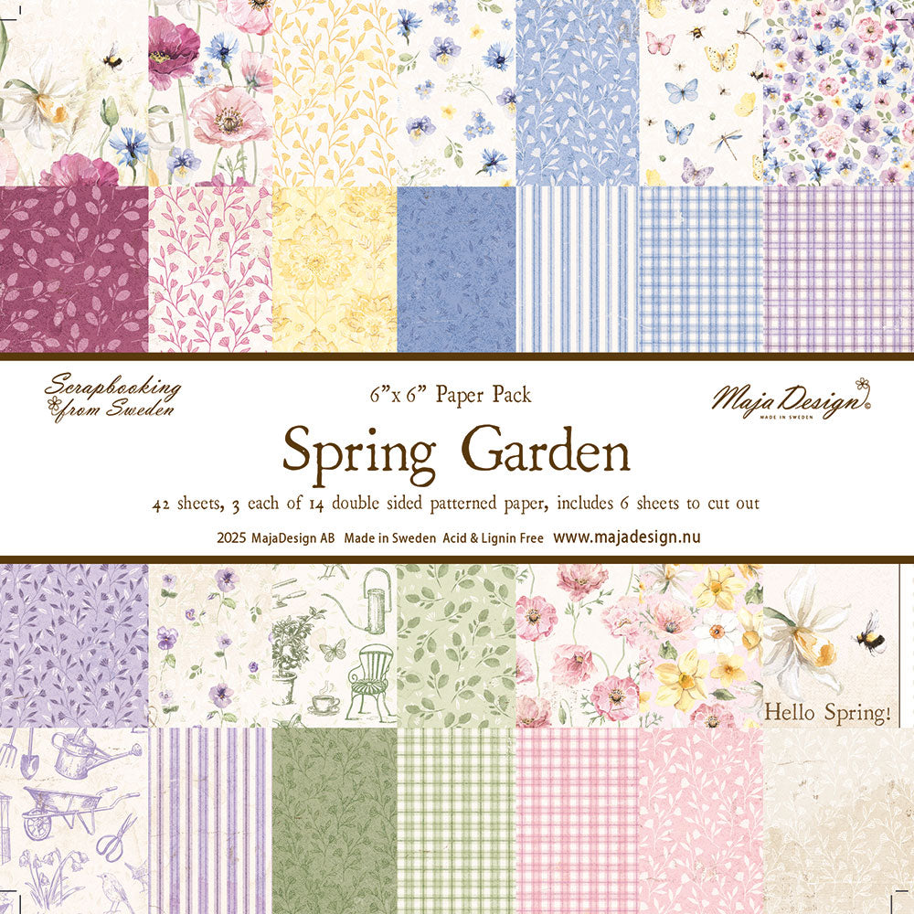 Maja Design - Spring Garden - Paper Pack - 6 x 6"