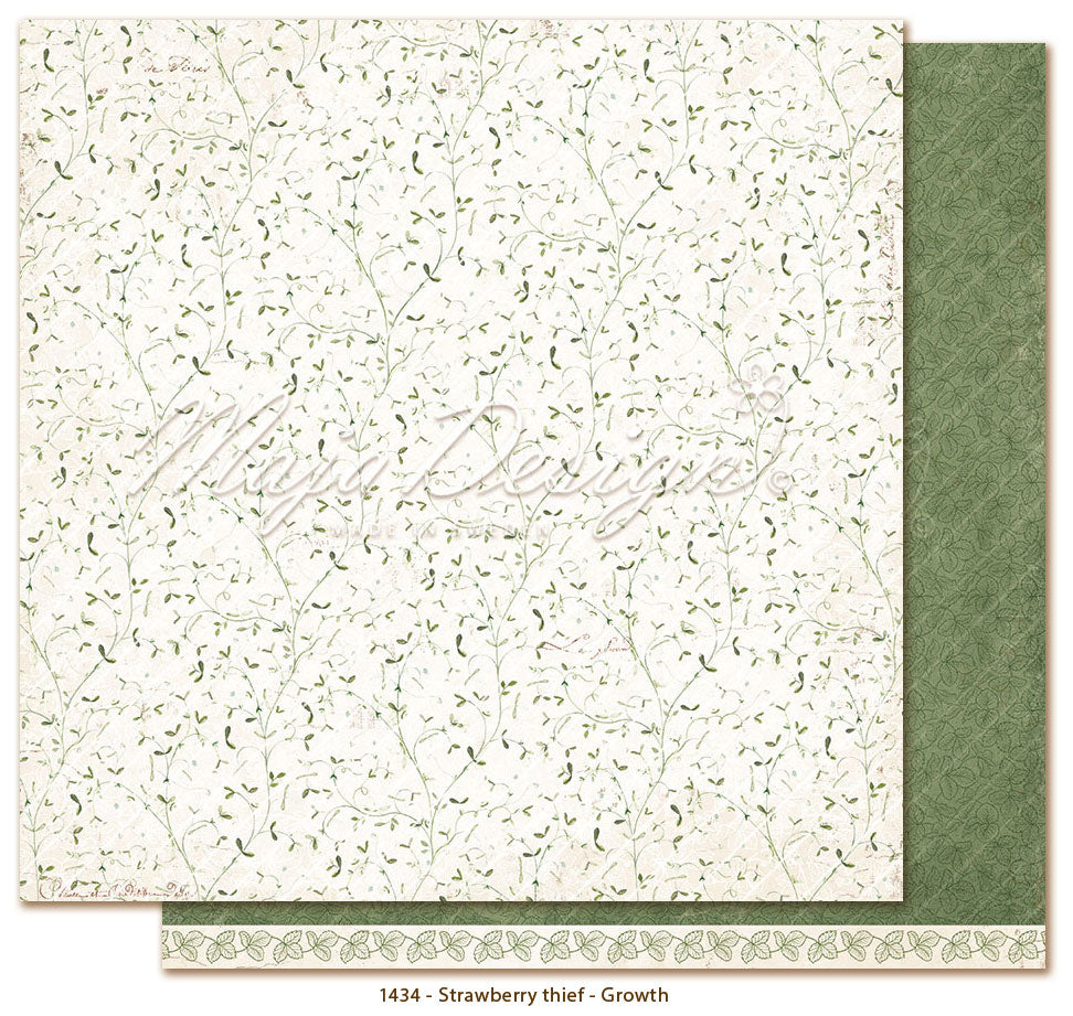 Maja Design - Strawberry thief - Growth - 12 x 12"