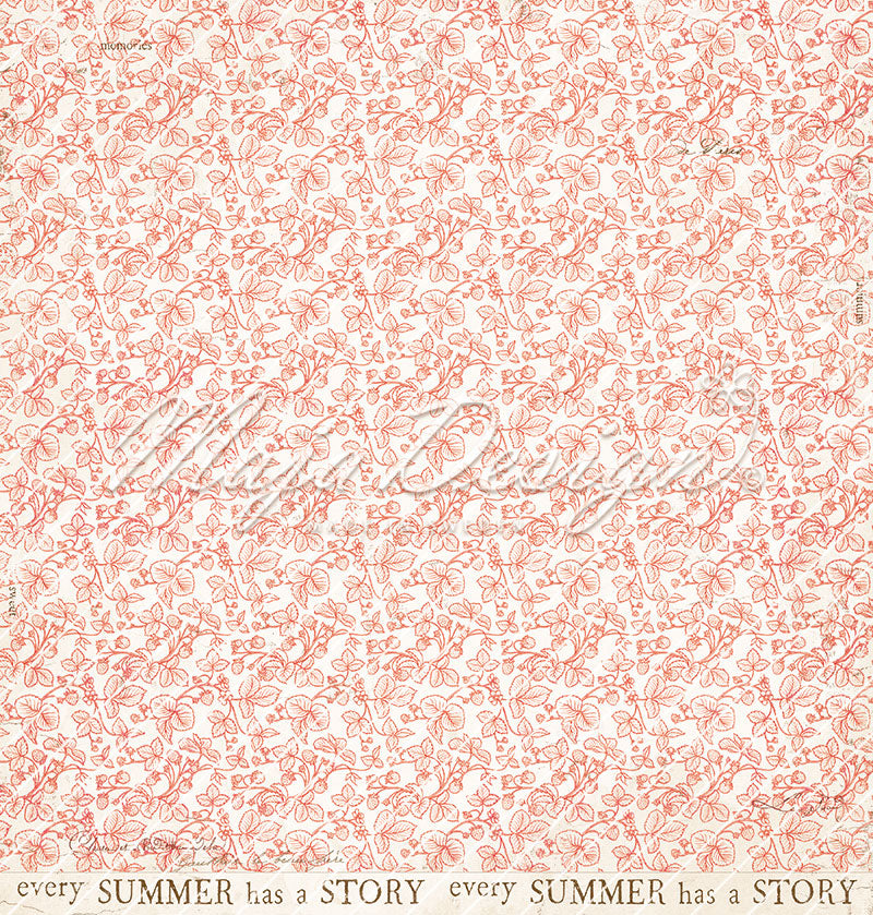 Maja Design - Strawberry thief - Yummie - 12 x 12"