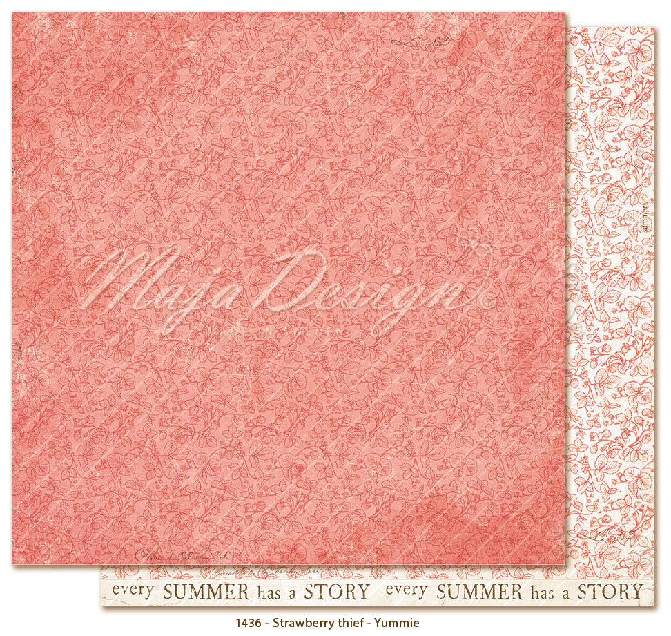 Maja Design - Strawberry thief - Yummie - 12 x 12"