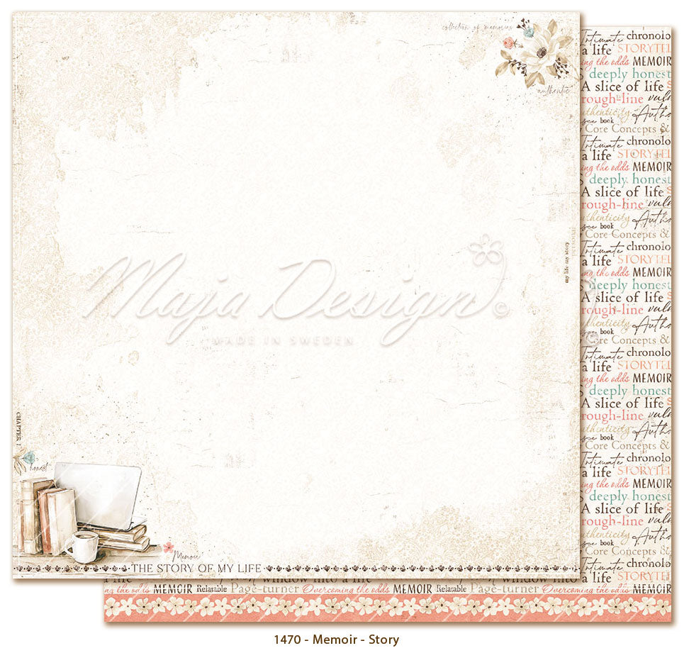 Maja Design - Memoir - Story - 12 x 12"