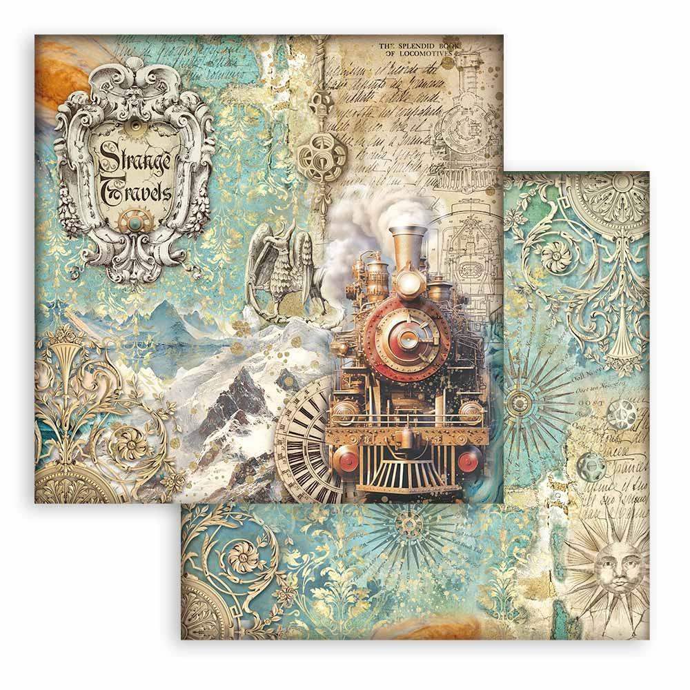 Stamperia - Sir Vagabond in Fantasy World - Paper Pad - 8 x 8"