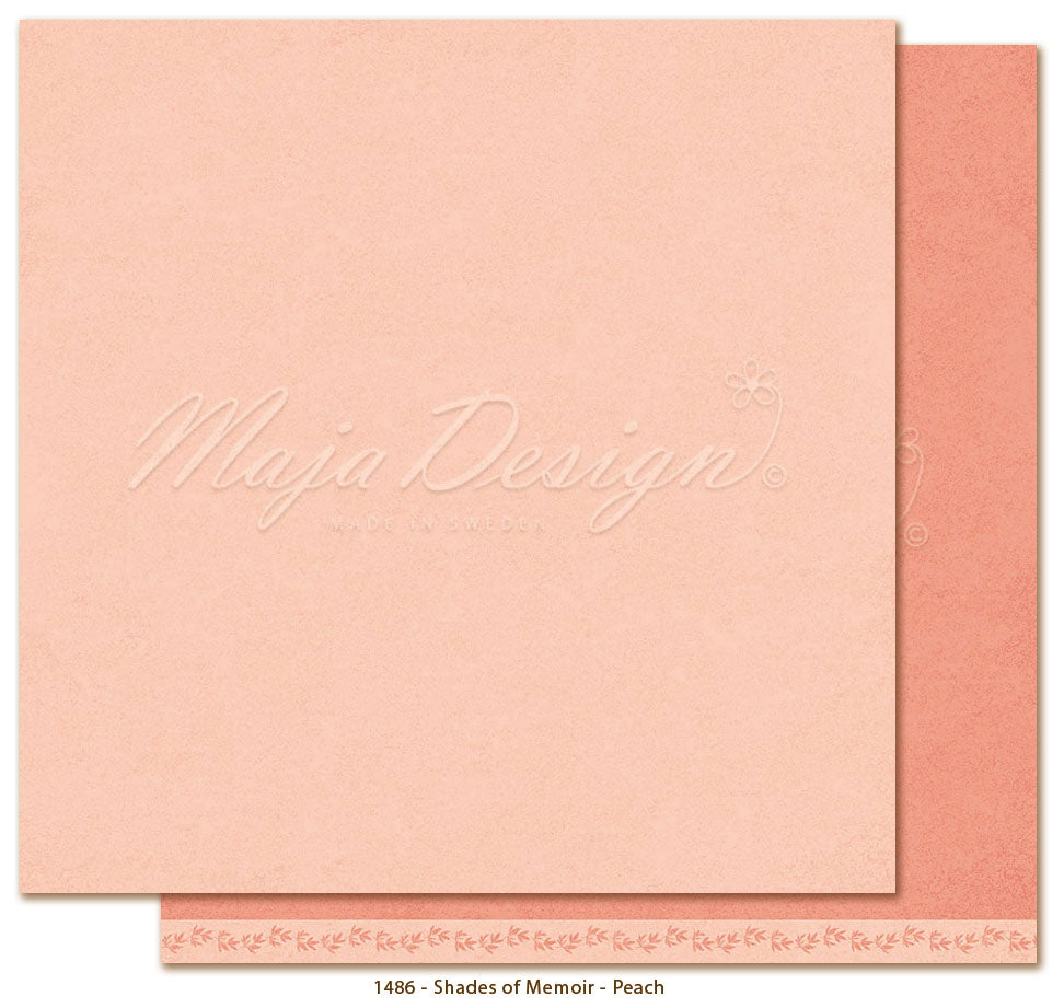 Maja Design - Shades of Memoir - Mono Peach 2 x 12"