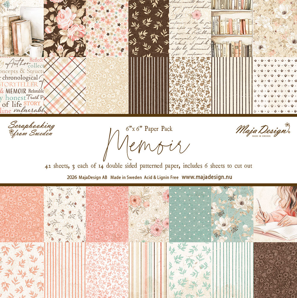 Maja Design - Memoir - Paper Pack - 6 x 6"