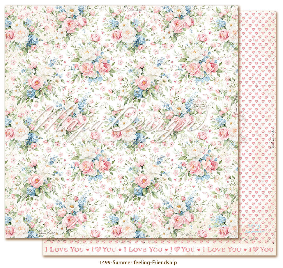 Maja Design - Summer Feeling - Collection Pack m/monochrome ark - 12 x 12"