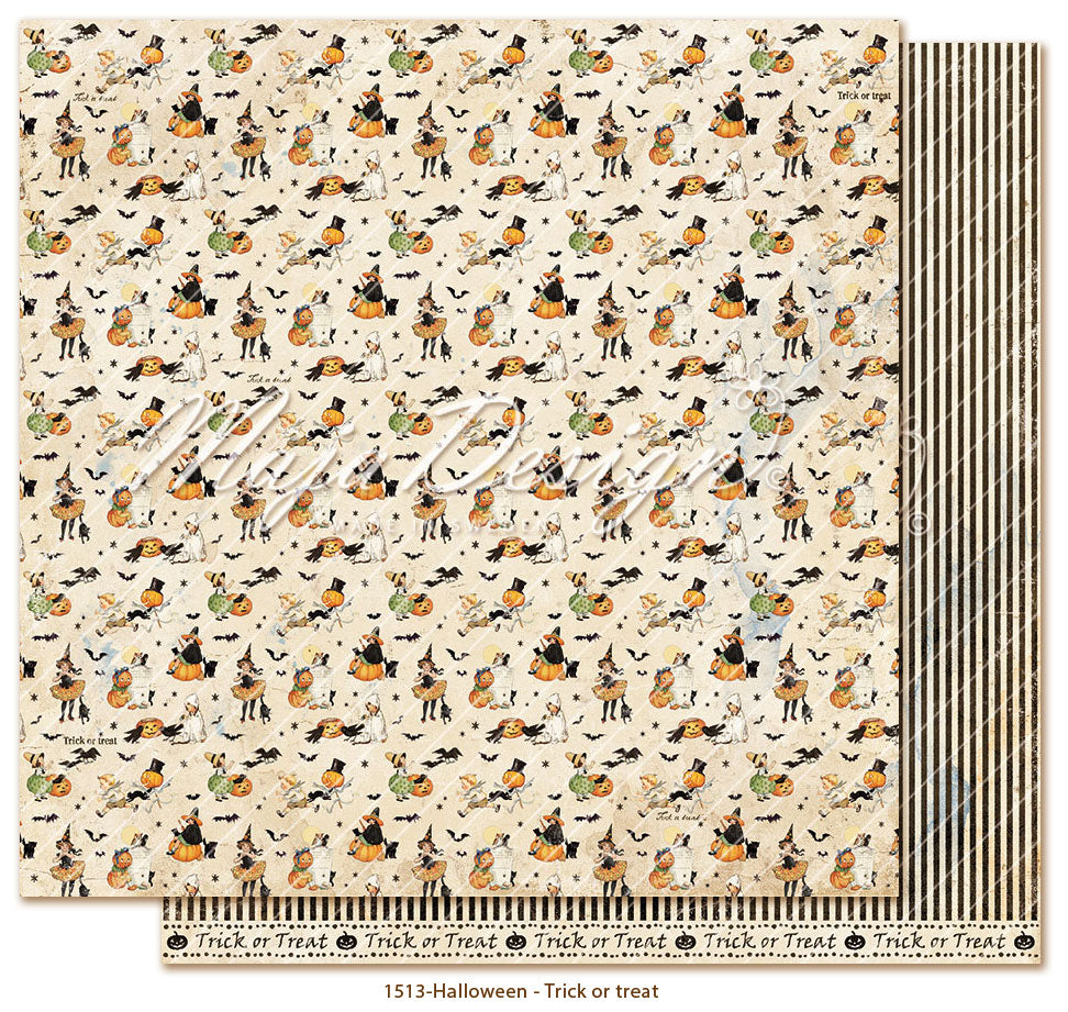Maja Design - halloween - Collection Pack m/monochrome ark - 12 x 12"
